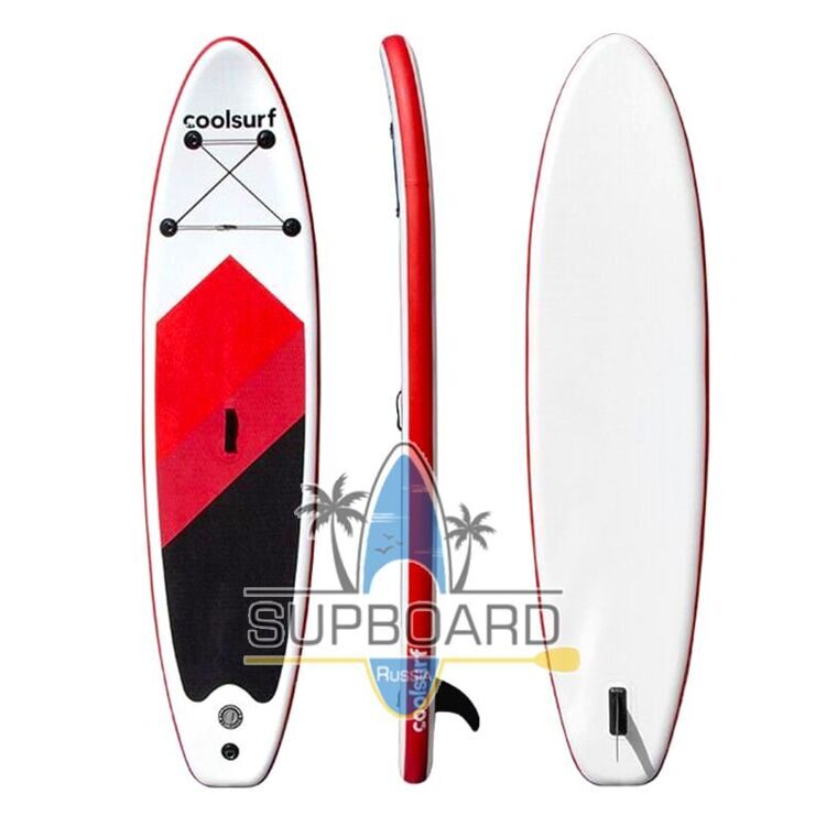 Sup-доска с веслом CoolSurf 10'6 Red