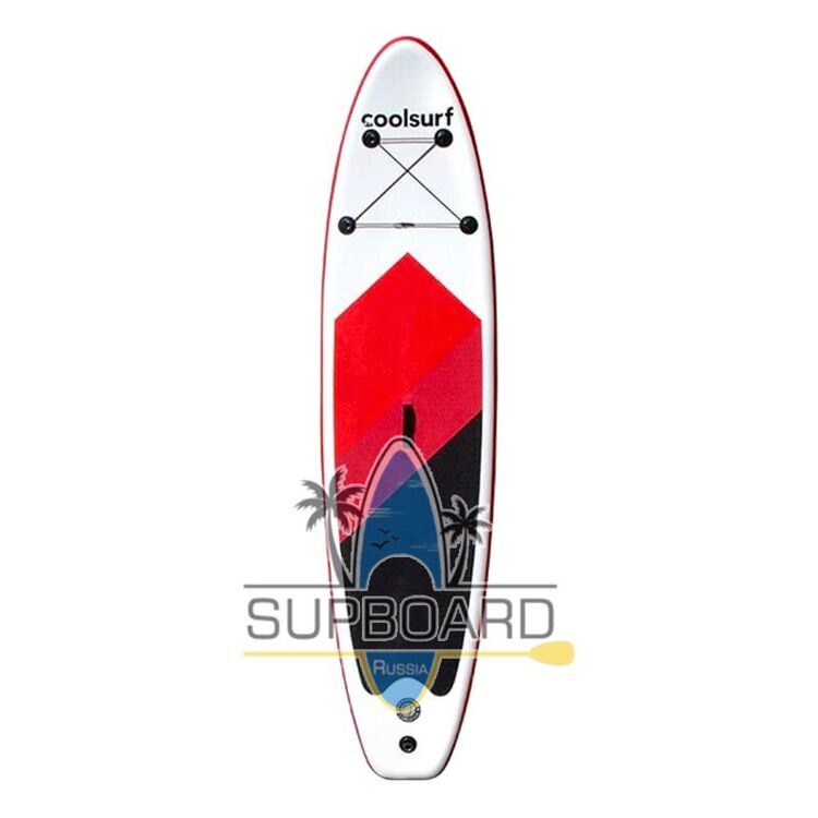 Sup-доска с веслом CoolSurf 10'6 Red