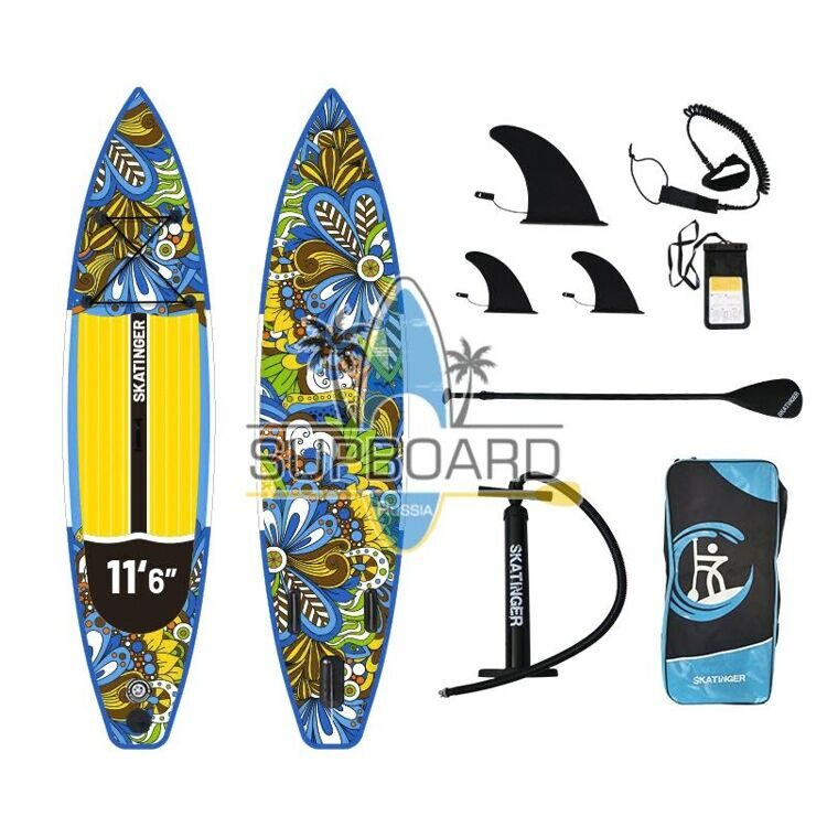 Сапборд Skatinger Indigo 11'6 Yellow