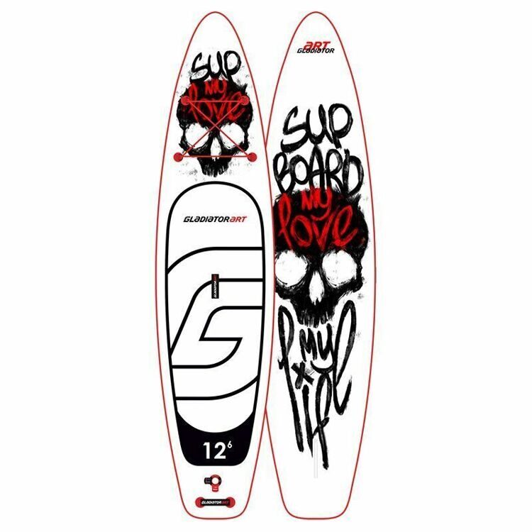 Sup board Gladiator ART SUP MY LOVE 12'6